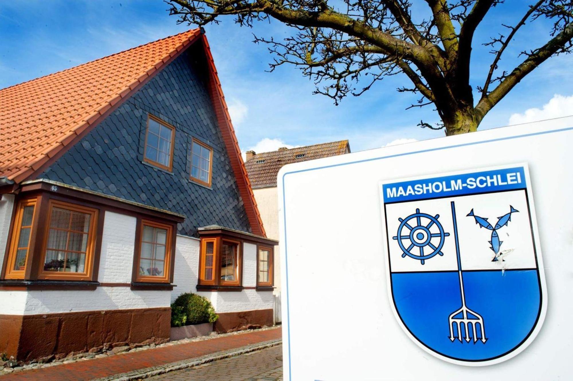 Trautes Heim Ferienwohnung Ost Maasholm Luaran gambar